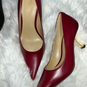 Michael Kors Burgundy Heels